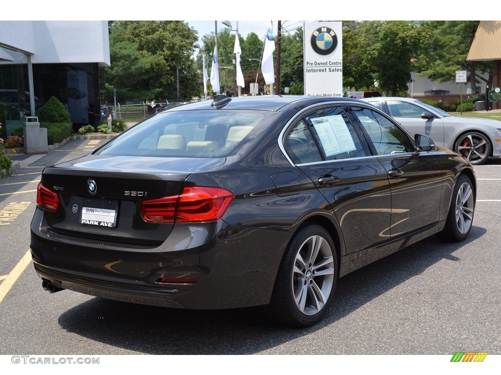 2017 3 Series 330i xDrive Sedan - Jatoba Brown Metallic / Venetian Beige/Black photo #3