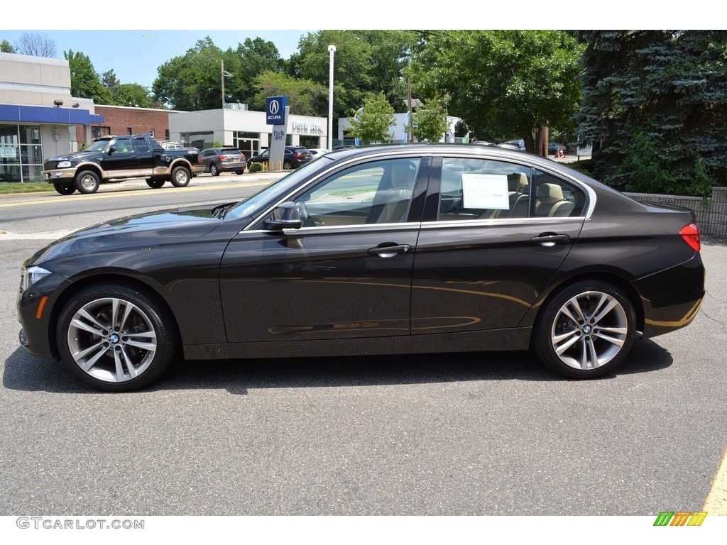 2017 3 Series 330i xDrive Sedan - Jatoba Brown Metallic / Venetian Beige/Black photo #5