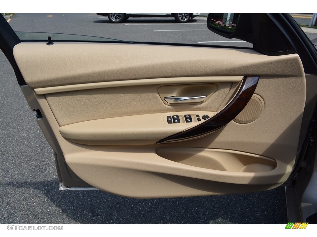 2014 3 Series 328i xDrive Sedan - Orion Silver Metallic / Venetian Beige photo #8
