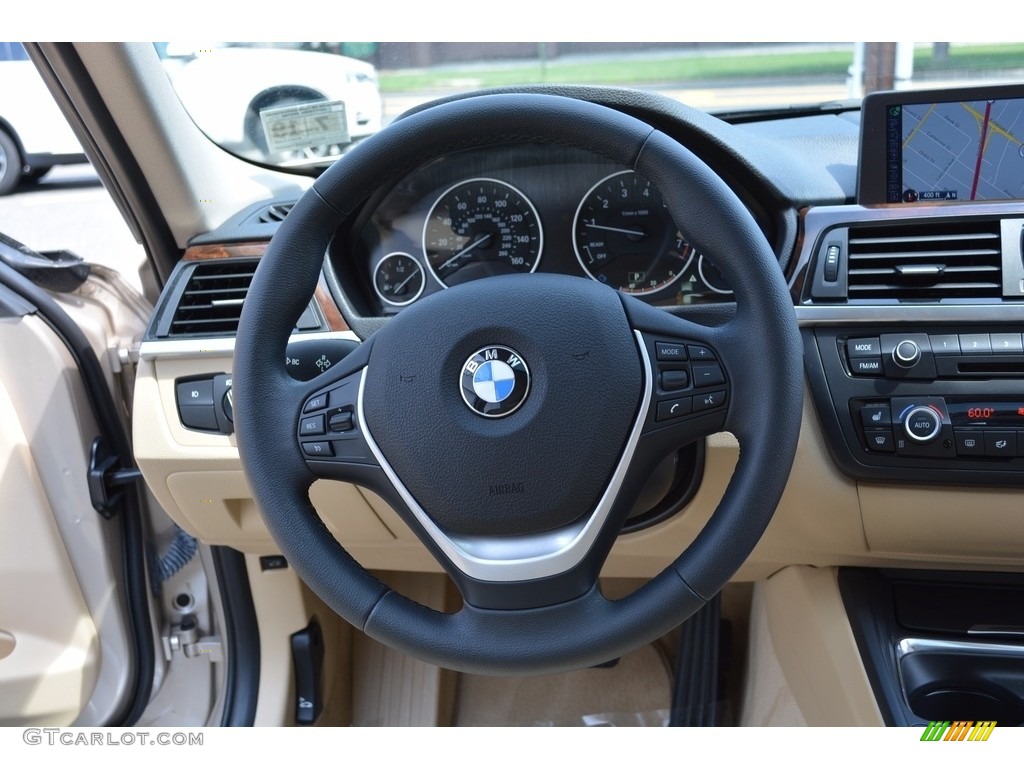 2014 3 Series 328i xDrive Sedan - Orion Silver Metallic / Venetian Beige photo #18