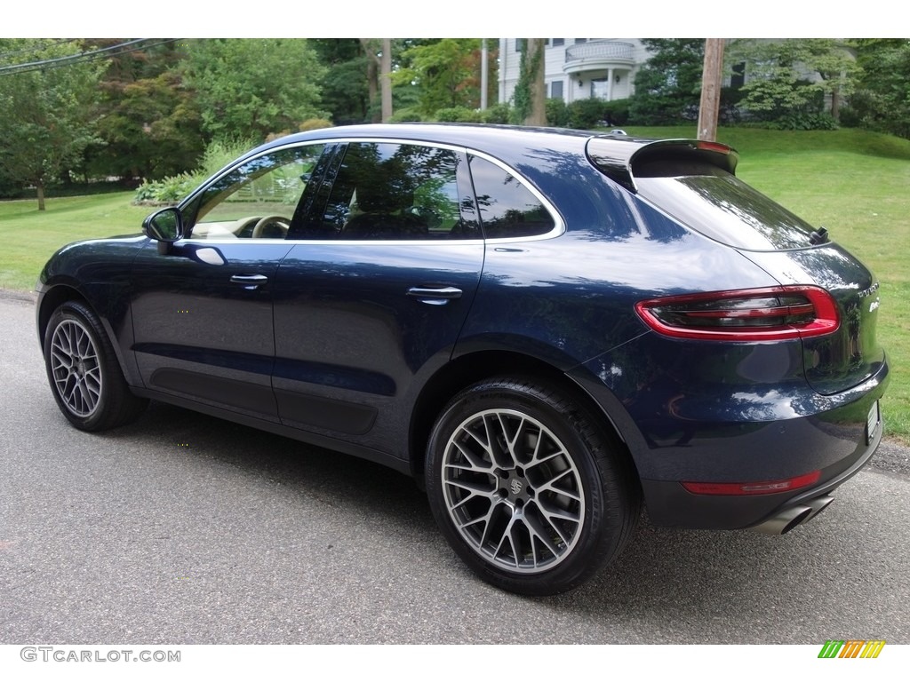 2015 Macan S - Dark Blue Metallic / Luxor Beige photo #4