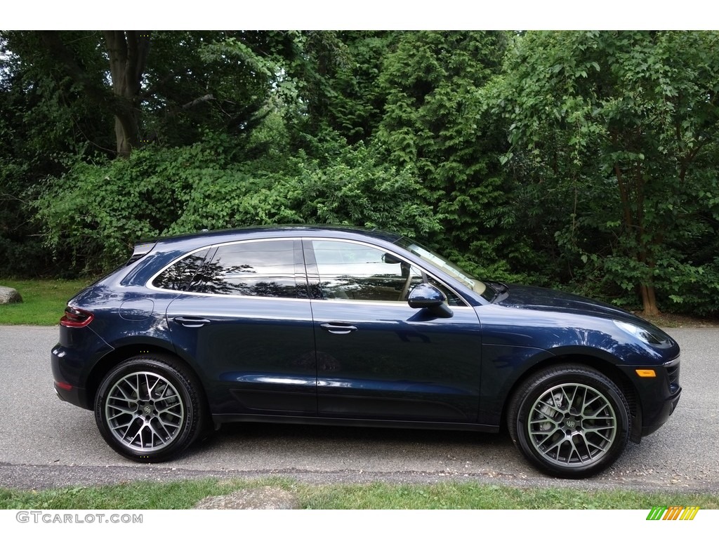 2015 Macan S - Dark Blue Metallic / Luxor Beige photo #7