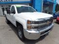 Summit White - Silverado 2500HD WT Regular Cab 4x4 Photo No. 2