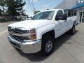 Summit White - Silverado 2500HD WT Regular Cab 4x4 Photo No. 4