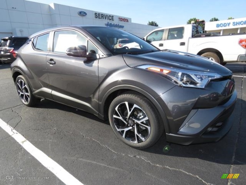 2018 C-HR XLE - Magnetic Gray Metallic / Black photo #1