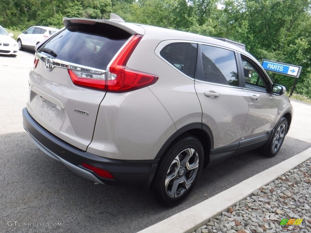 2017 CR-V EX-L AWD - Sandstorm Metallic / Ivory photo #7