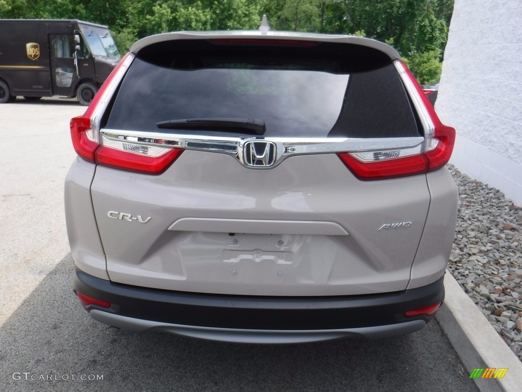 2017 CR-V EX-L AWD - Sandstorm Metallic / Ivory photo #8