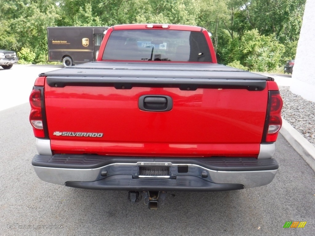 2006 Silverado 1500 Z71 Extended Cab 4x4 - Victory Red / Medium Gray photo #11