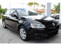 Black Uni - Jetta SE Sedan Photo No. 2