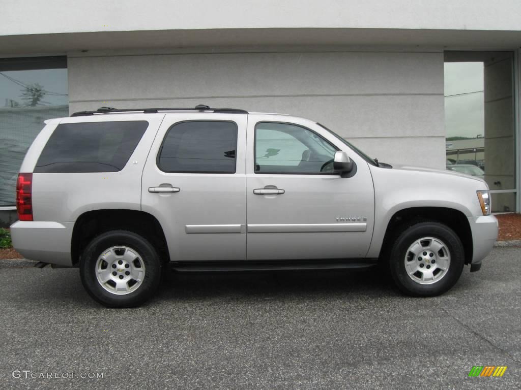 2007 Tahoe LT 4x4 - Silver Birch Metallic / Ebony photo #2