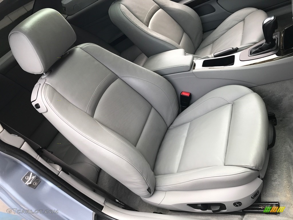2010 3 Series 335i Coupe - Blue Water Metallic / Gray Dakota Leather photo #14