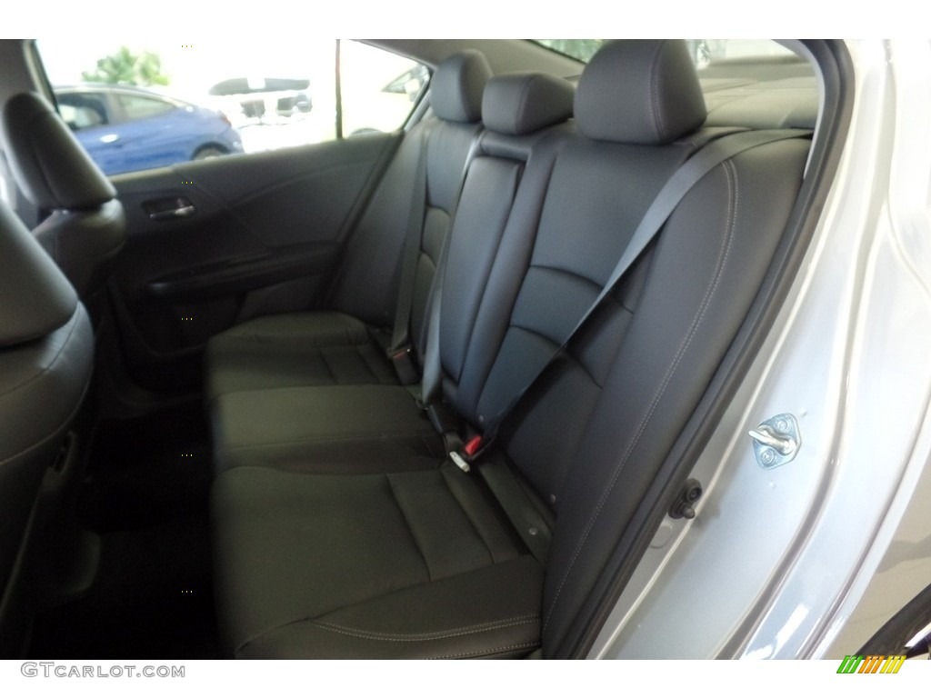 2017 Accord EX-L Sedan - Lunar Silver Metallic / Black photo #9