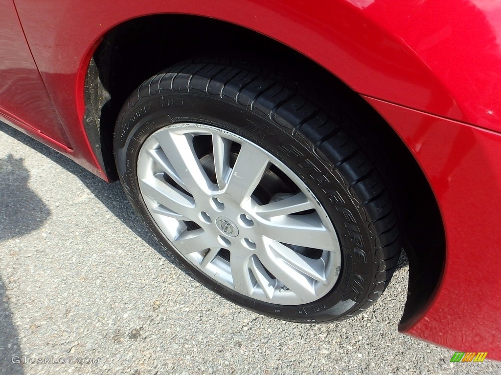 2014 Sentra SR - Red Brick / Charcoal photo #9