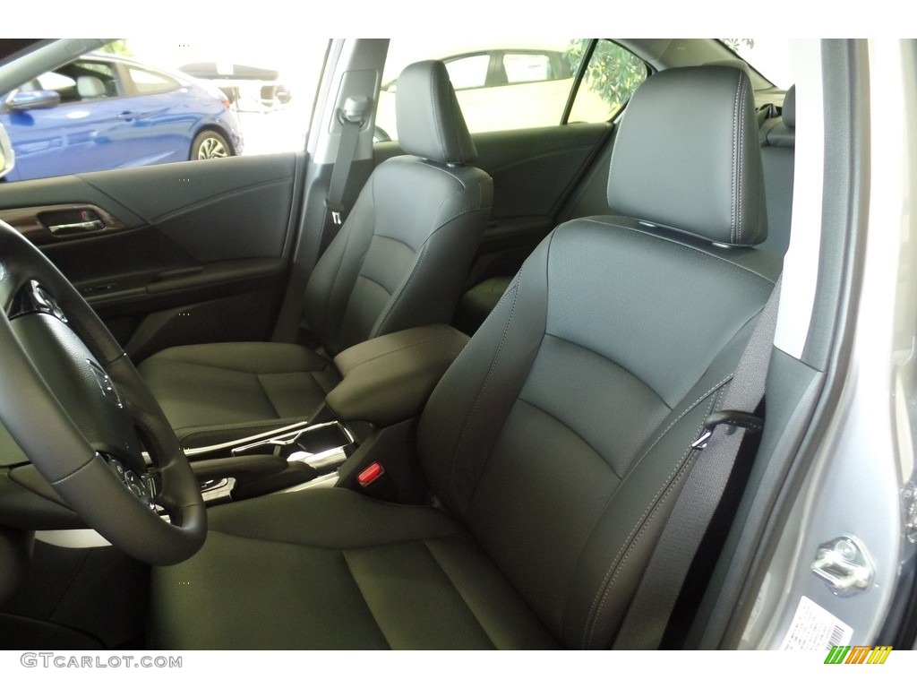 2017 Accord EX-L Sedan - Lunar Silver Metallic / Black photo #10