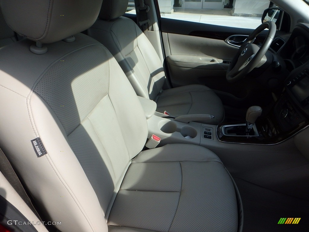 2014 Sentra SR - Red Brick / Charcoal photo #10