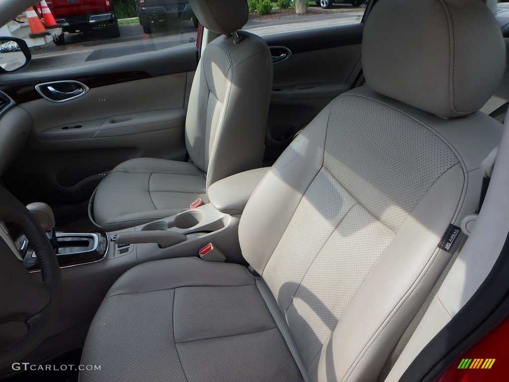 2014 Sentra SR - Red Brick / Charcoal photo #15