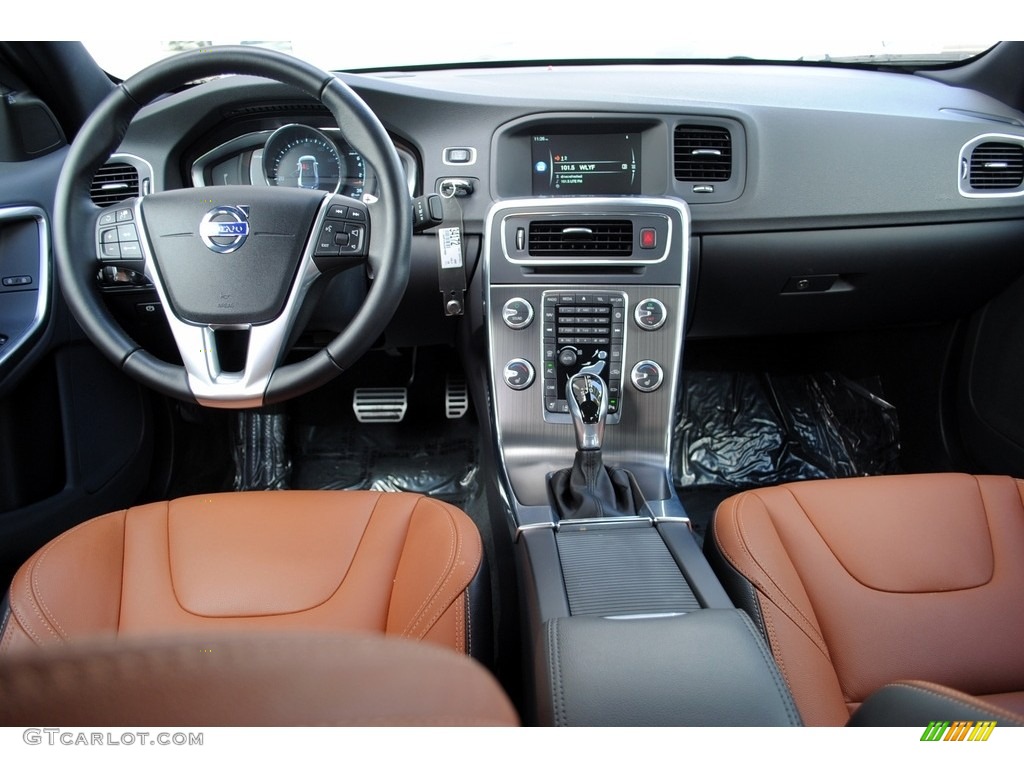 2016 Volvo S60 T5 Drive-E Beechwood/Off-Black Dashboard Photo #121424939