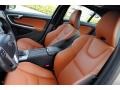 2016 Volvo S60 Beechwood/Off-Black Interior Front Seat Photo
