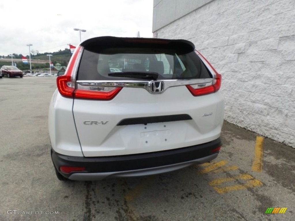 2017 CR-V LX AWD - White Diamond Pearl / Ivory photo #7