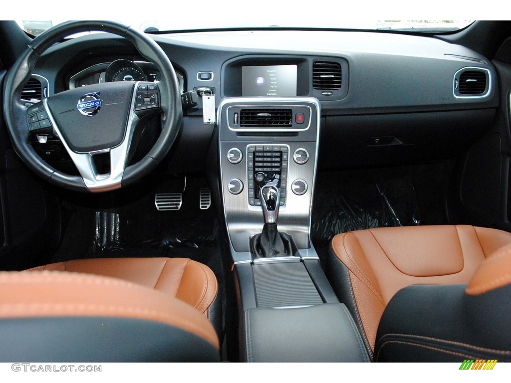 2016 Volvo S60 T5 Drive-E Beechwood/Off-Black Dashboard Photo #121425482