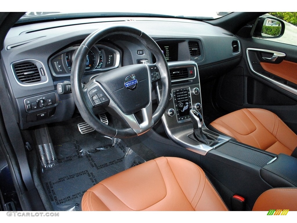 Beechwood/Off-Black Interior 2016 Volvo S60 T5 Drive-E Photo #121425557