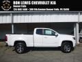 Summit White 2017 Chevrolet Colorado Z71 Extended Cab 4x4