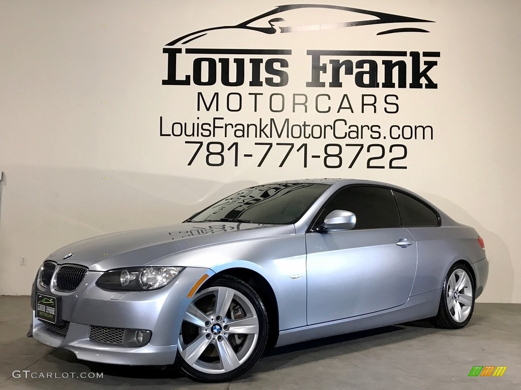 2010 3 Series 335i Coupe - Blue Water Metallic / Gray Dakota Leather photo #103