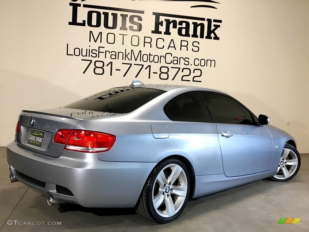 2010 3 Series 335i Coupe - Blue Water Metallic / Gray Dakota Leather photo #104