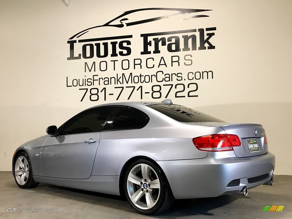 2010 3 Series 335i Coupe - Blue Water Metallic / Gray Dakota Leather photo #107