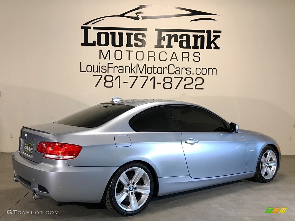 2010 3 Series 335i Coupe - Blue Water Metallic / Gray Dakota Leather photo #108