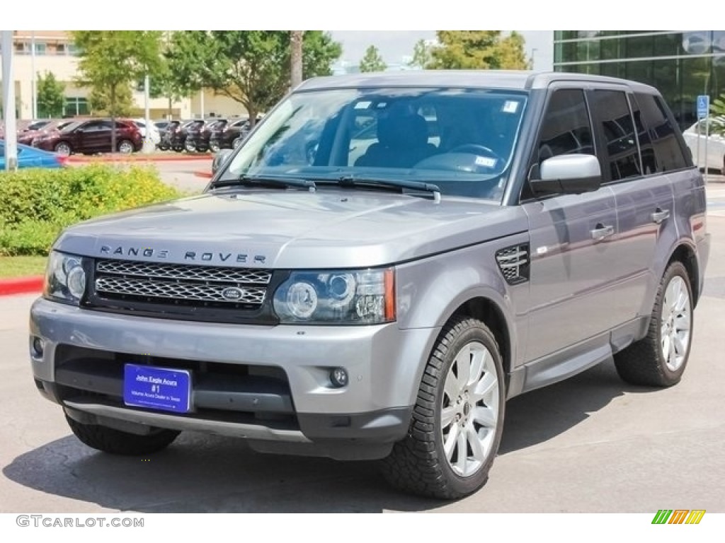 2012 Range Rover Sport Supercharged - Orkney Grey Metallic / Ebony photo #3