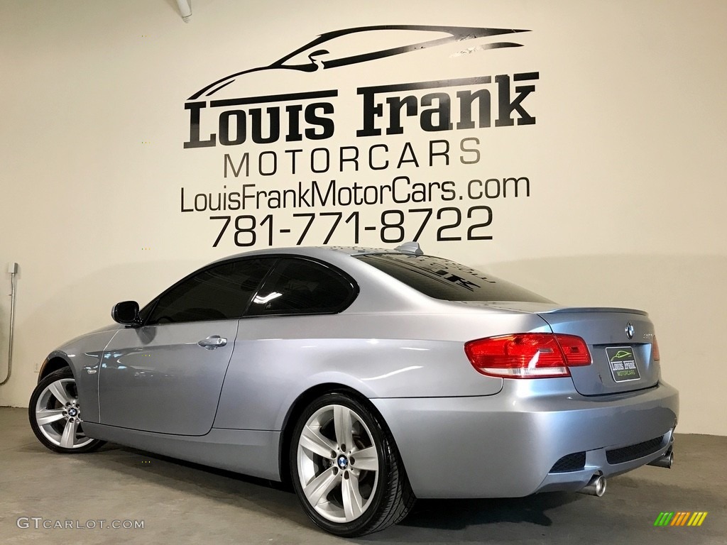 2010 3 Series 335i Coupe - Blue Water Metallic / Gray Dakota Leather photo #113
