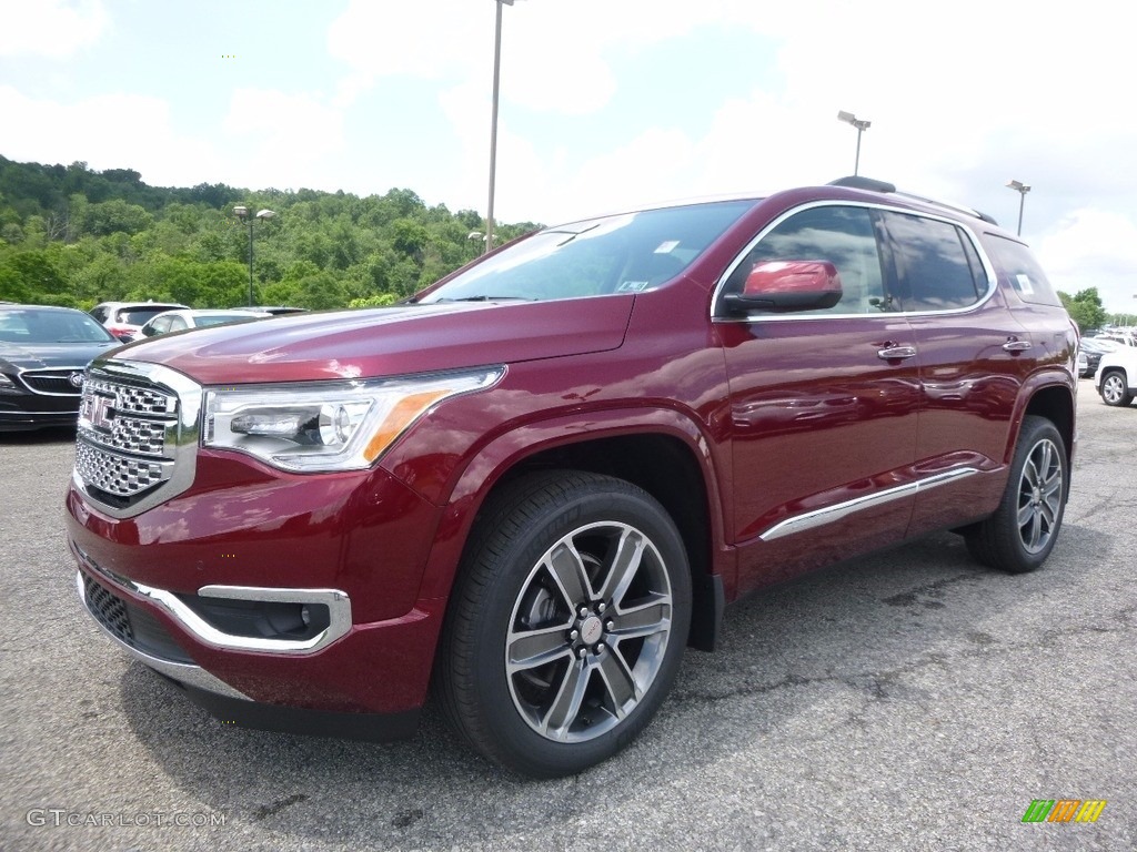 2017 Acadia Denali AWD - Crimson Red Tintcoat / Cocoa/Shale photo #1