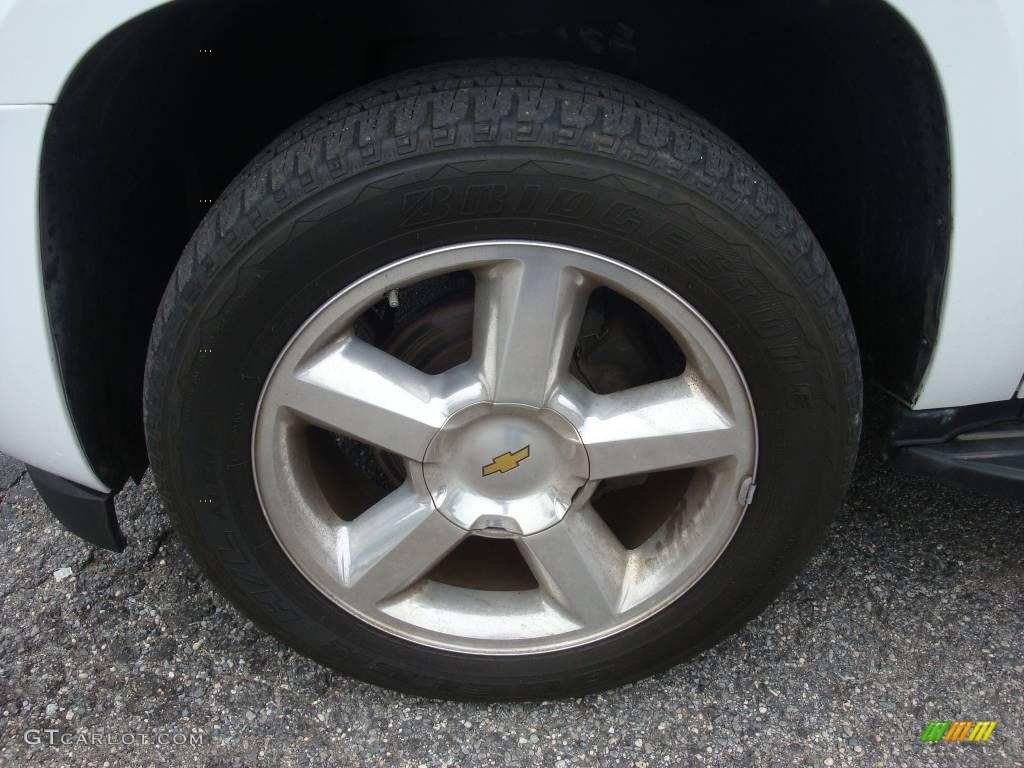 2007 Tahoe LTZ 4x4 - Summit White / Light Cashmere/Ebony photo #7
