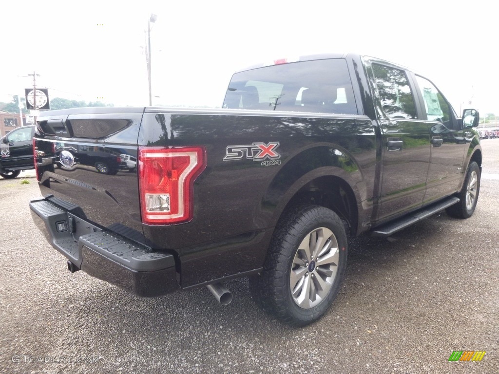2017 F150 XL SuperCrew 4x4 - Shadow Black / Black photo #2