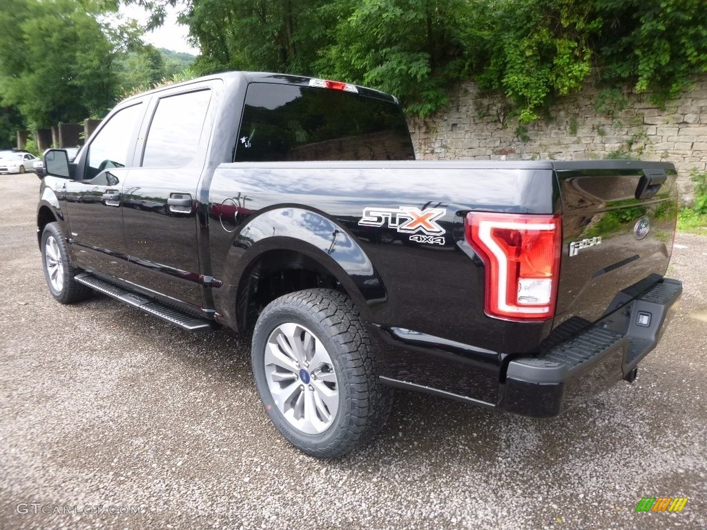 2017 F150 XL SuperCrew 4x4 - Shadow Black / Black photo #4