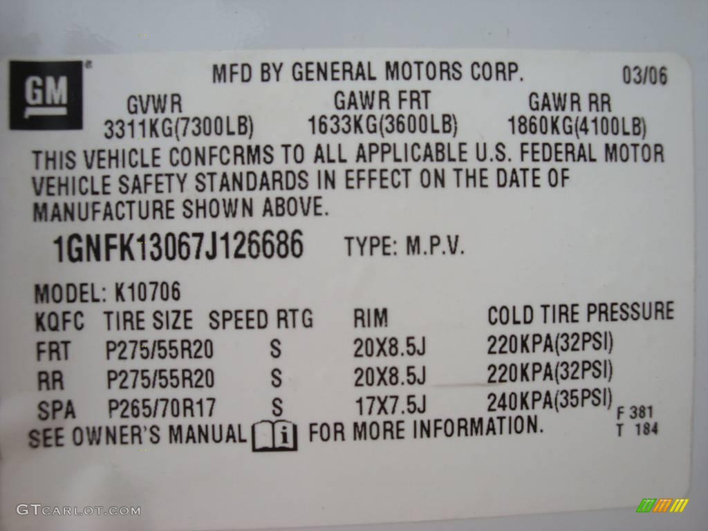 2007 Tahoe LTZ 4x4 - Summit White / Light Cashmere/Ebony photo #15