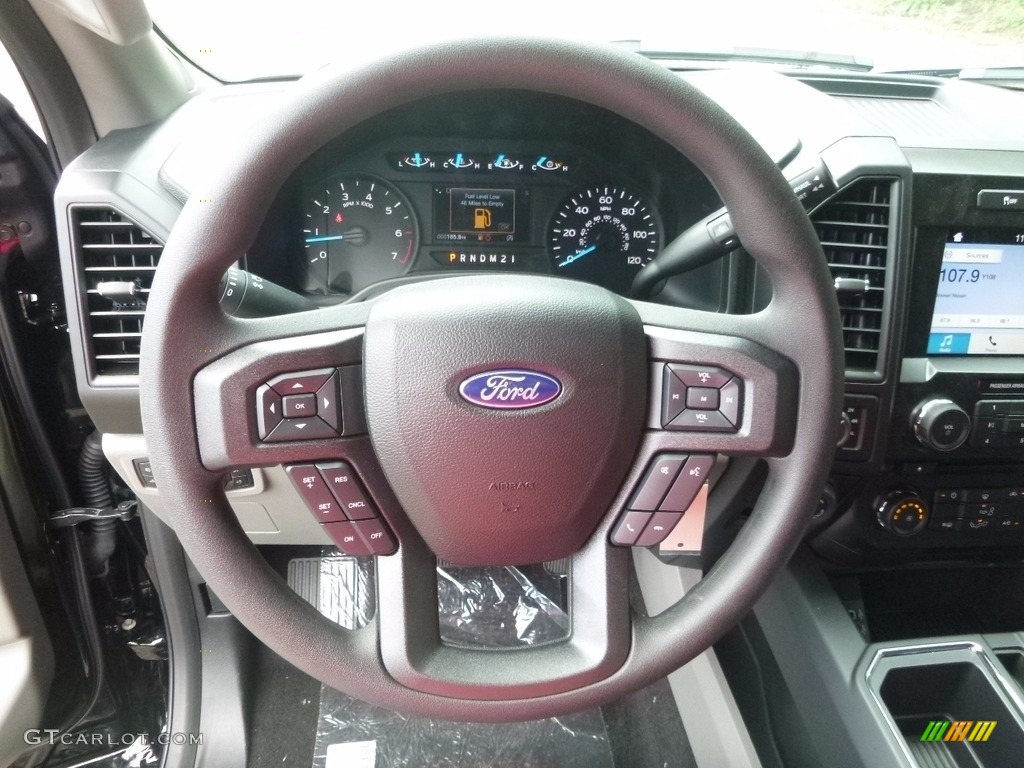 2017 F150 XL SuperCrew 4x4 - Shadow Black / Black photo #16