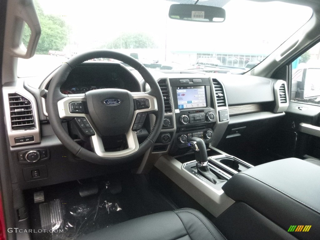 2017 F150 XLT SuperCrew 4x4 - Ruby Red / Black photo #12