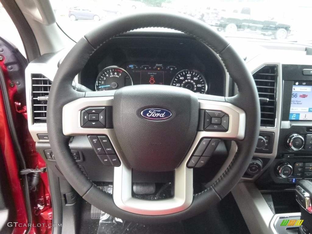 2017 F150 XLT SuperCrew 4x4 - Ruby Red / Black photo #16