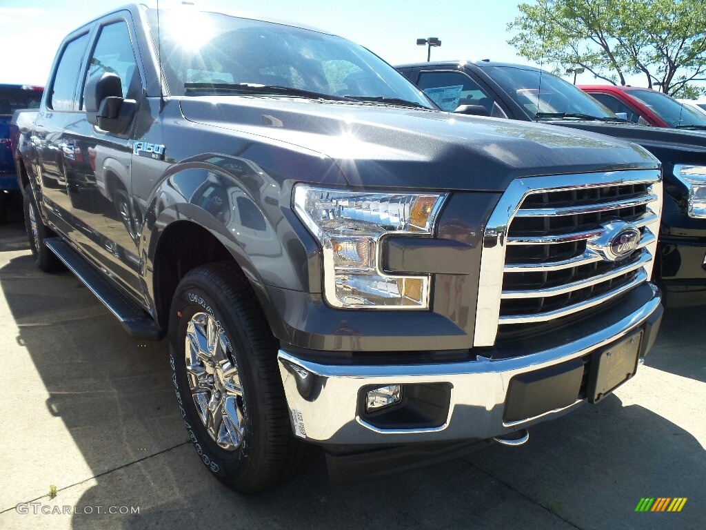 2017 F150 XLT SuperCrew 4x4 - Magnetic / Earth Gray photo #1