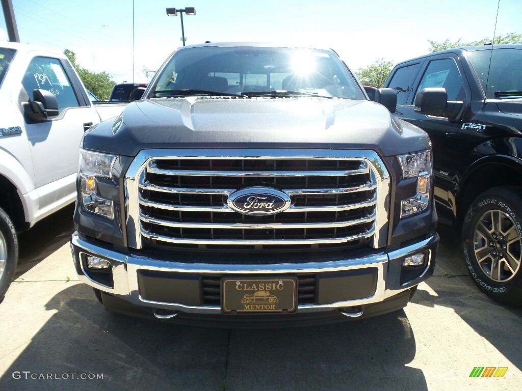 2017 F150 XLT SuperCrew 4x4 - Magnetic / Earth Gray photo #2