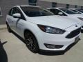 2017 Oxford White Ford Focus SEL Hatch  photo #1