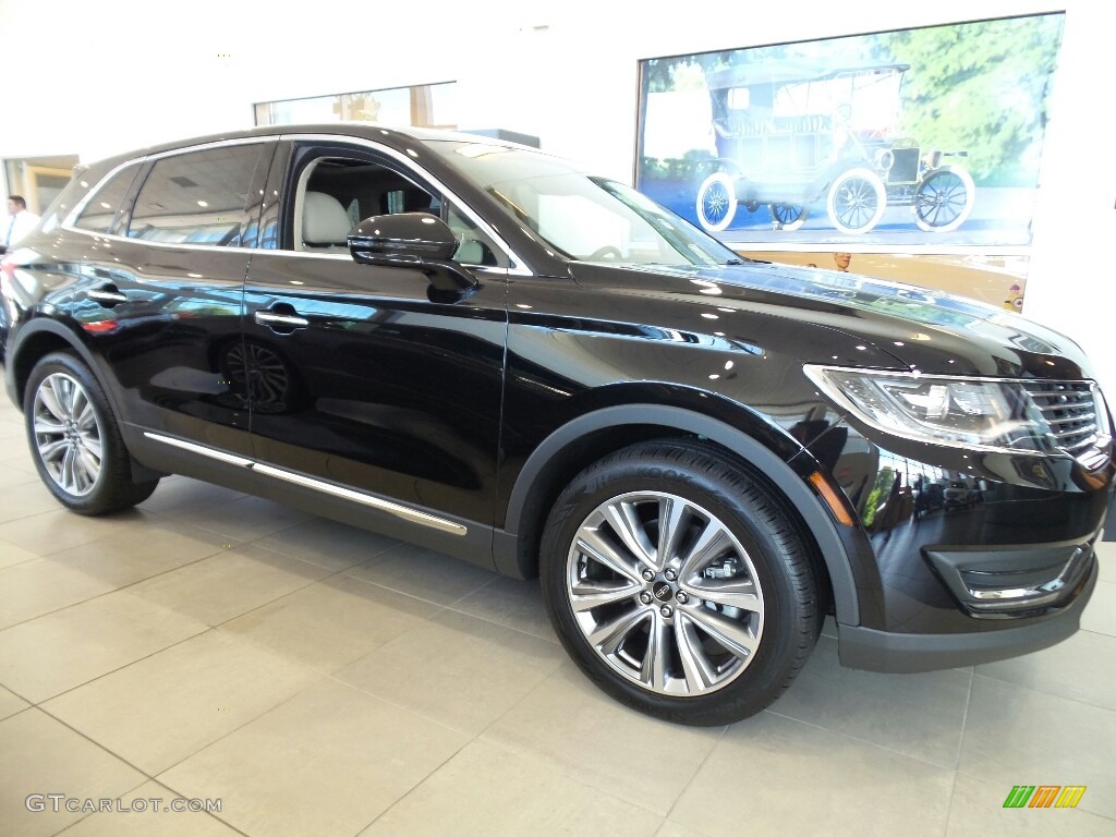 Diamond Black 2017 Lincoln MKX Reserve AWD Exterior Photo #121431029