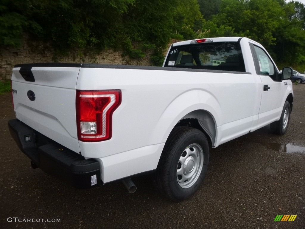 2017 F150 XL Regular Cab - Oxford White / Earth Gray photo #4