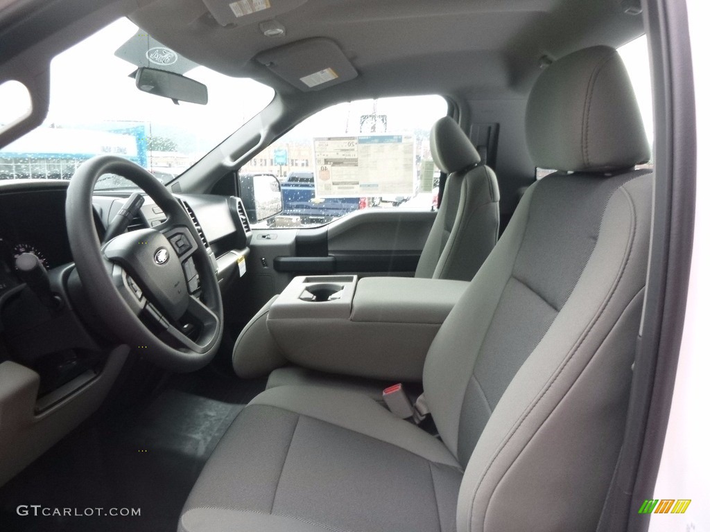 2017 F150 XL Regular Cab - Oxford White / Earth Gray photo #12