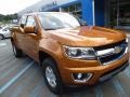 2017 Burning Hot Metallic Chevrolet Colorado WT Extended Cab 4x4  photo #12