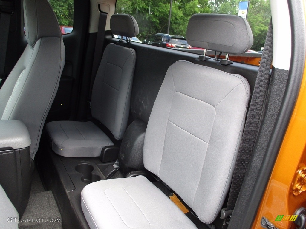 2017 Chevrolet Colorado WT Extended Cab 4x4 Rear Seat Photos