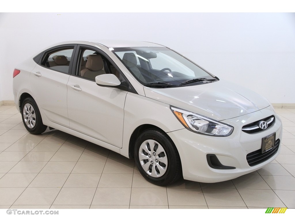 2016 Accent SE Sedan - Misty Beige / Beige photo #1