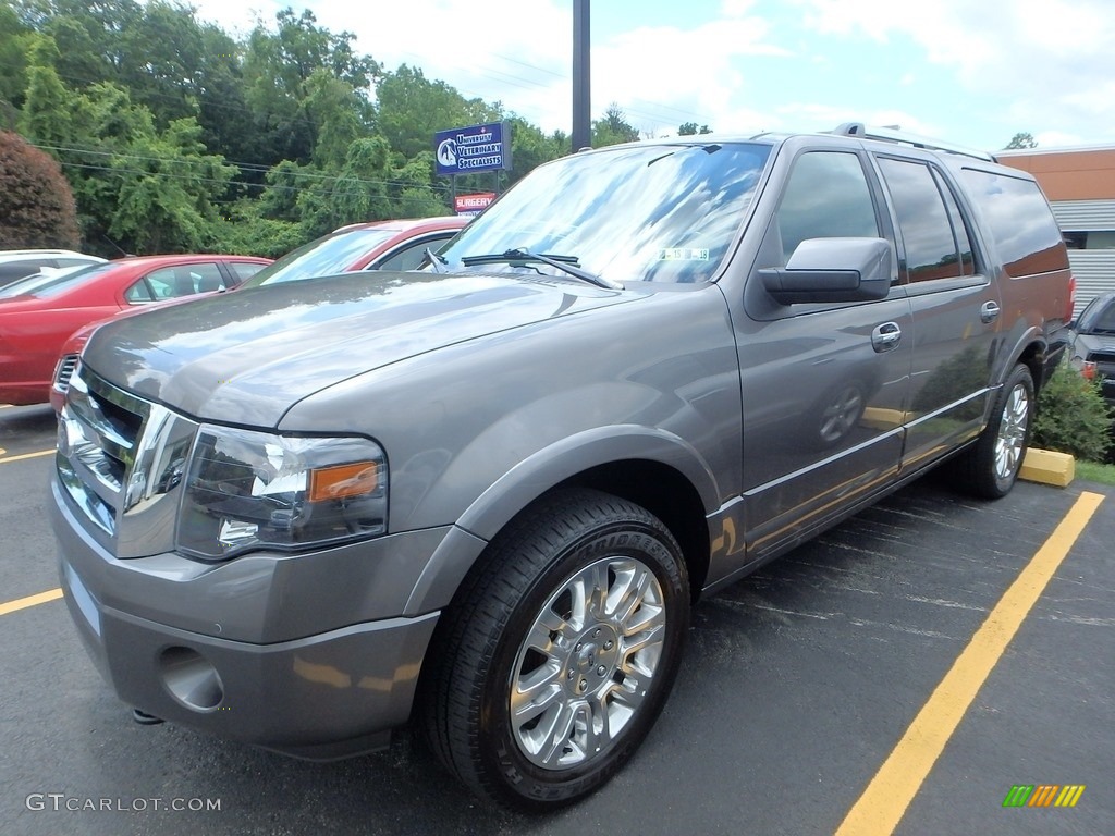 2012 Expedition EL Limited 4x4 - Sterling Gray Metallic / Charcoal Black photo #1